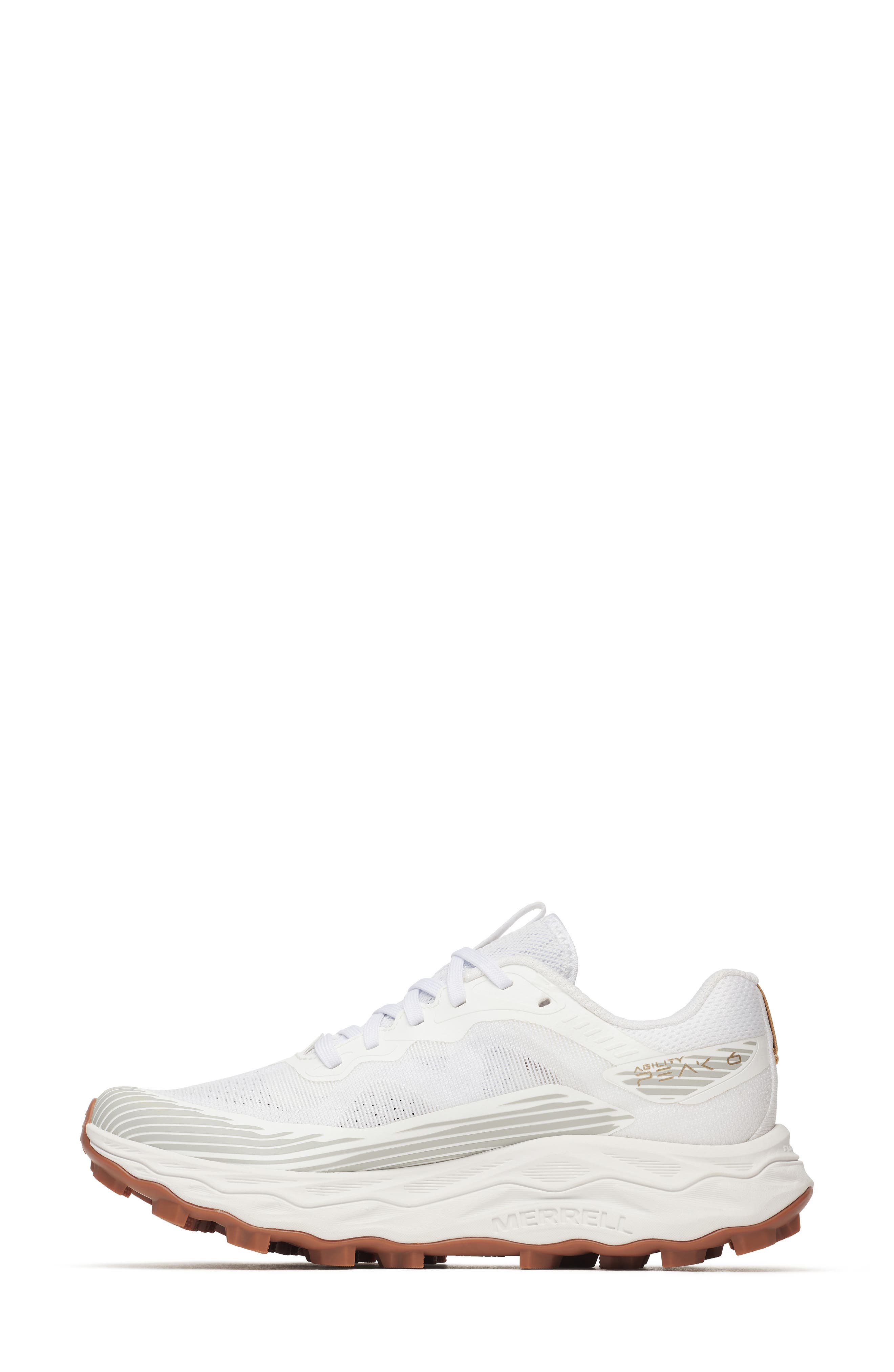 Agility Peak 6 Running Shoe, Alternate, color, WHITE/GUM