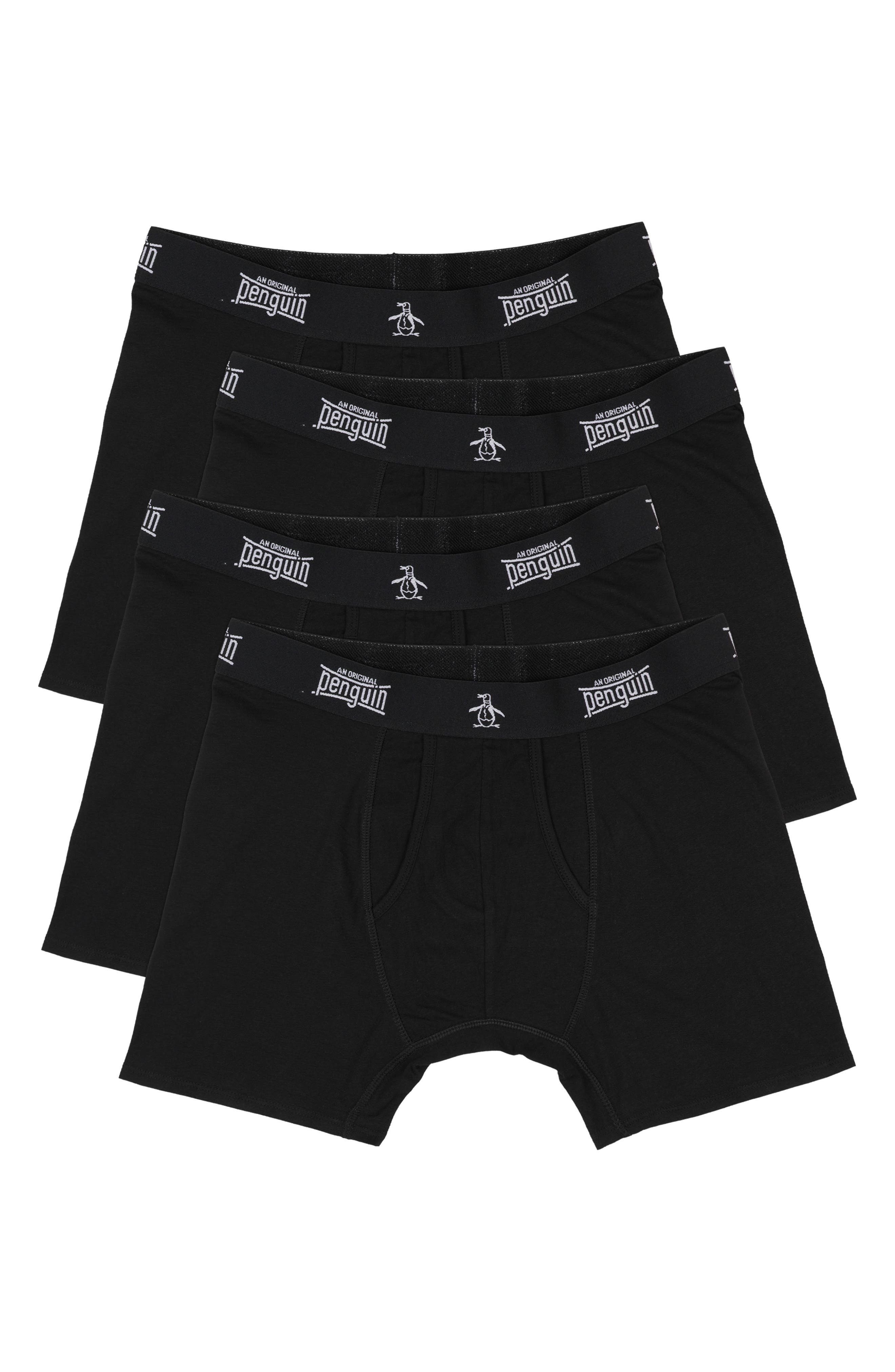Original Penguin Assorted 4-Pack Boxer Briefs