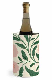 Deny Designs Blooms Stainless Steel Wine Chiller