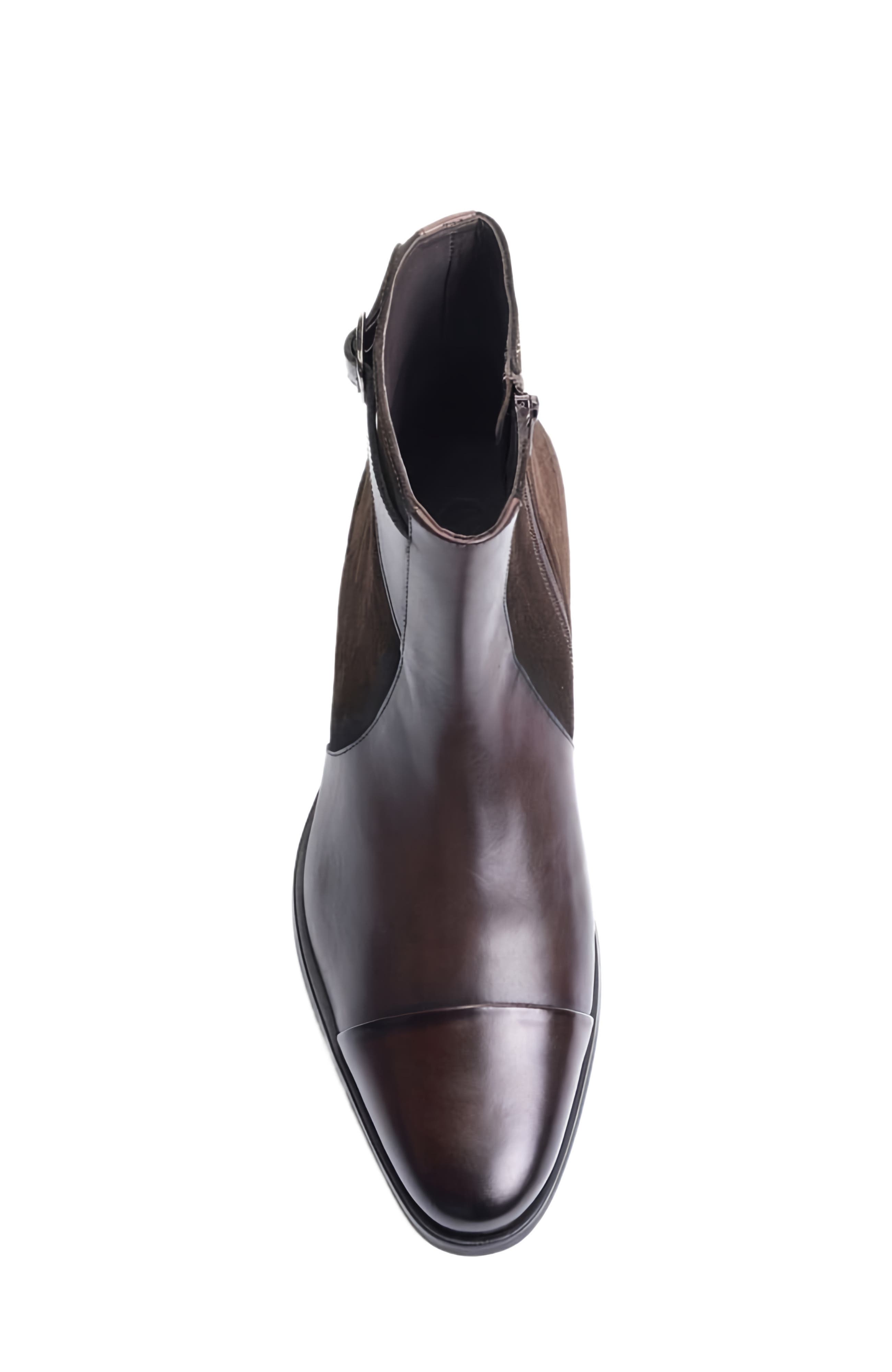 CARLOS SANTANA Spirit Chelsea Boot, Alternate, color, Brown