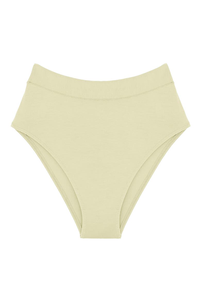 The Highwaist High Cut Modal Briefs, Alternate, color, MEADOW