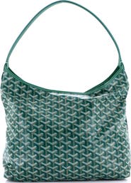Pre-Owned Goyard Boheme Hobo Coated Canvas