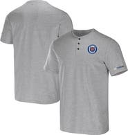 Darius Rucker Collection by Fanatics Men's Darius Rucker Collection by Fanatics Heather Gray Detroit Tigers Henley T-Shirt