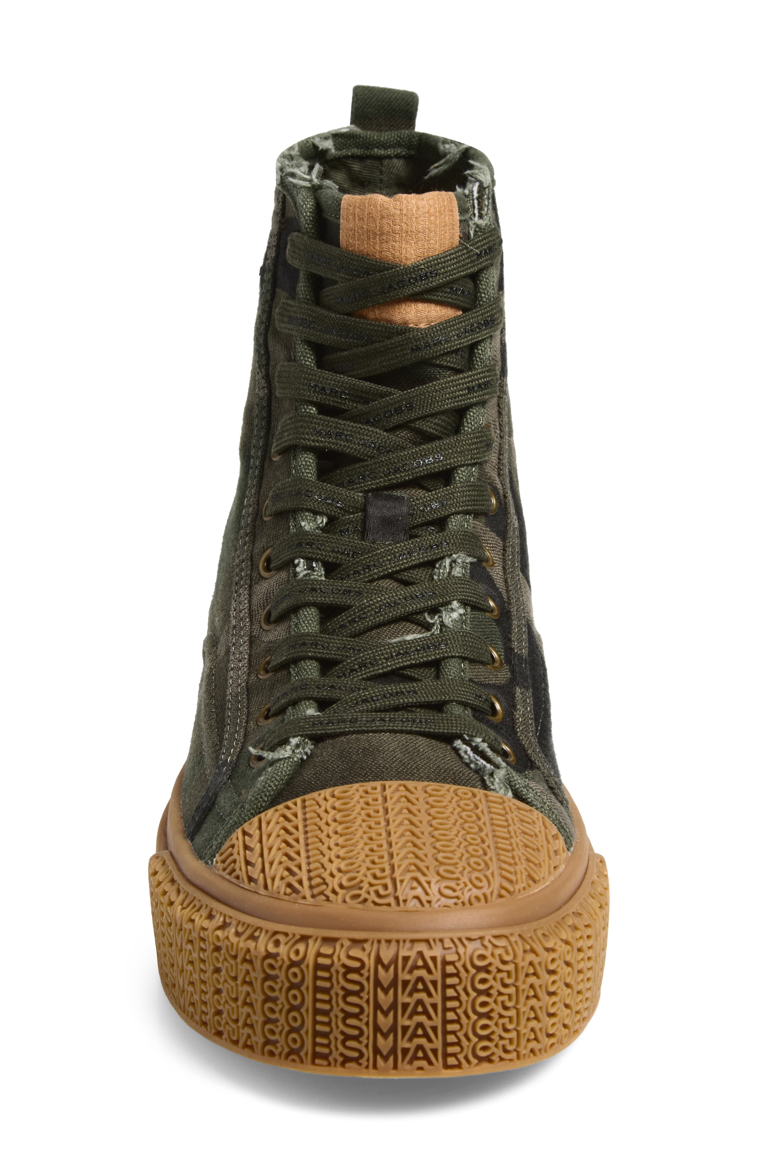 The High Top Platform Sneaker, Alternate, color, CAMO MULTI