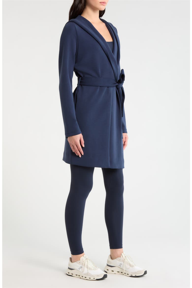 Dreamweave Hooded Wrap Cardigan, Alternate, color, NAVY BLAZER