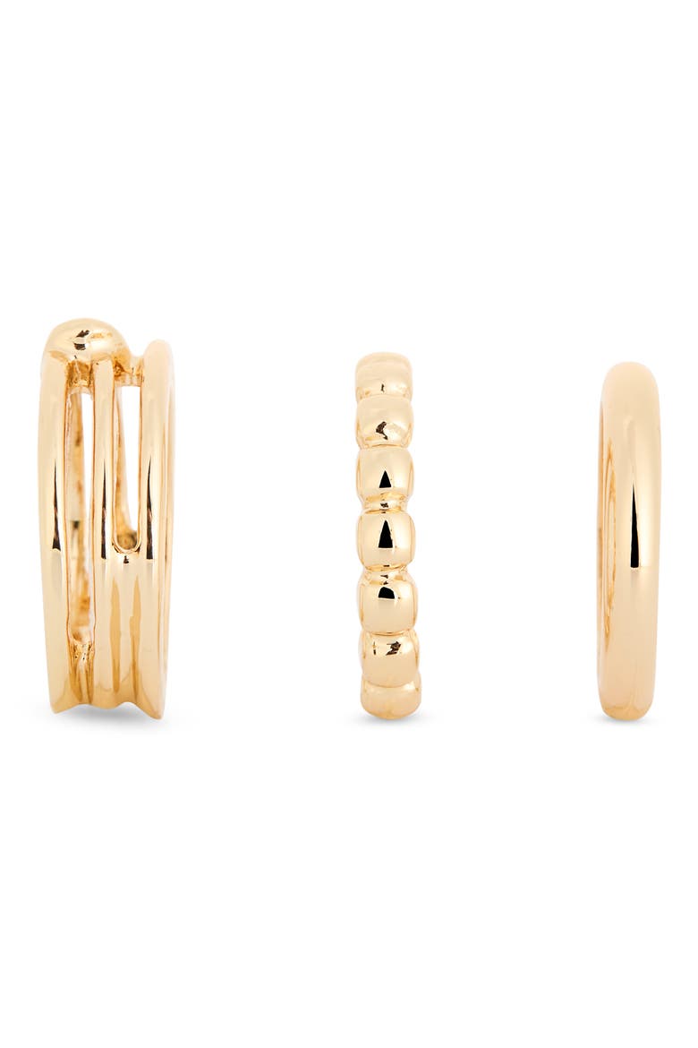 3-Pack Stackable Ring Set, Alternate, color, GOLD