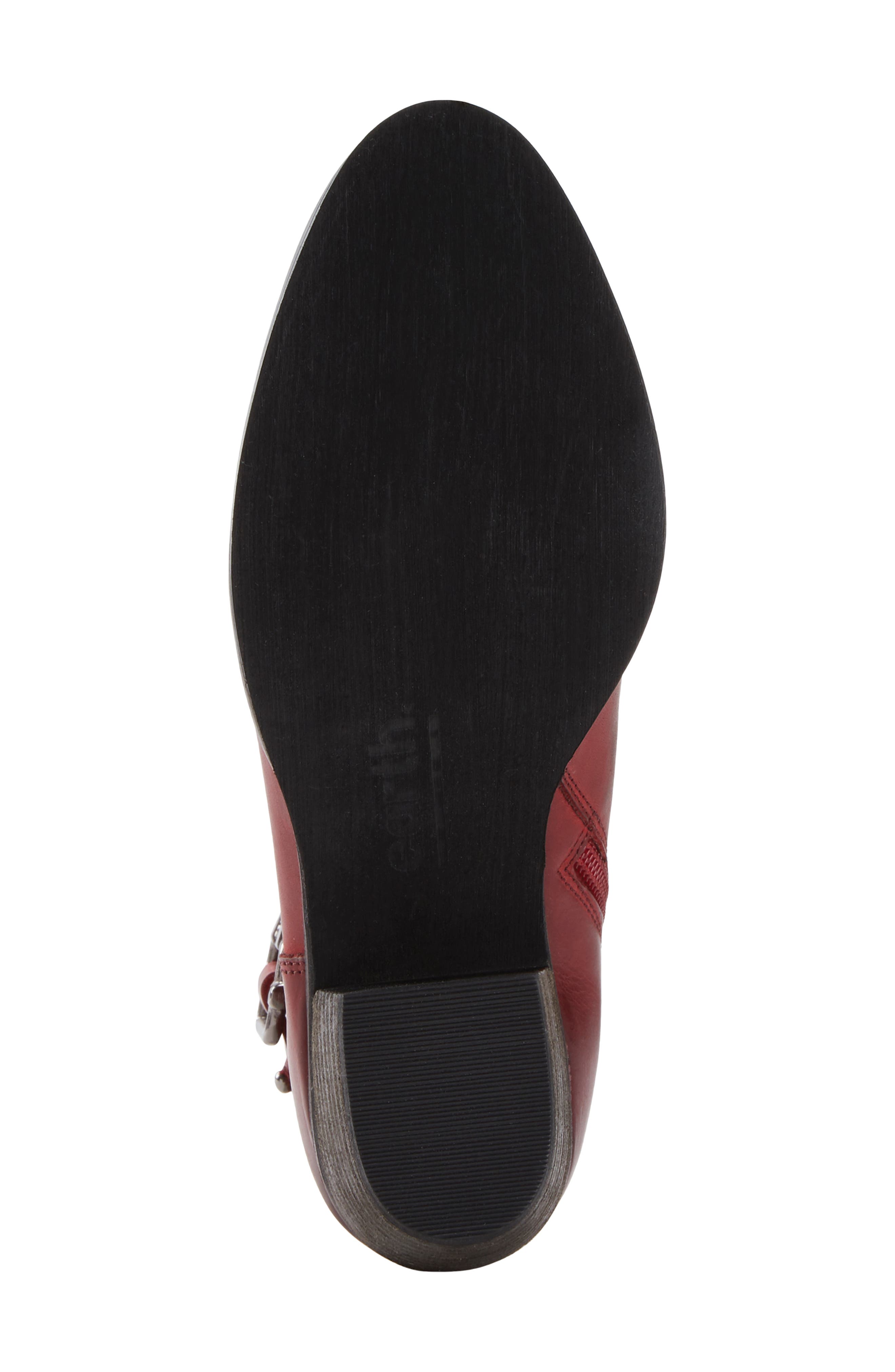 West Riverton Bootie, Alternate, color, RED LEATHER