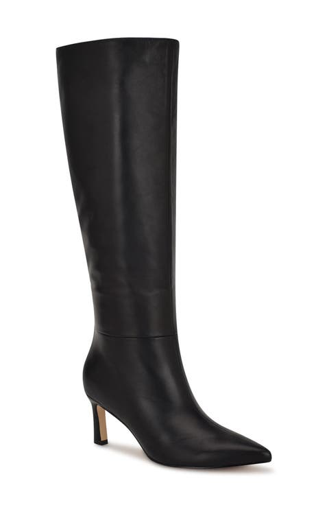 Lorthey Pointed Toe Knee High Boot (Women)