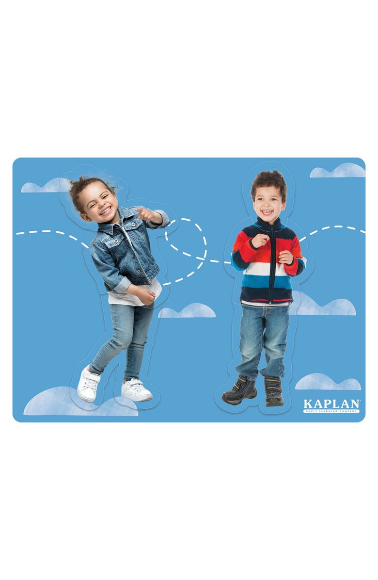 Kaplan Early Learning Company Our Friends Puzzles - Set of 4, Alternate, color, Multicolored