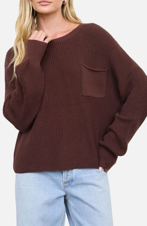 Chunky Relaxed Fit Cotton Sweater