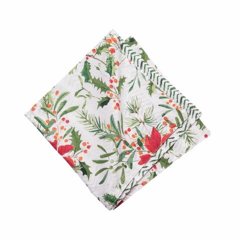 Silvia Poinsettia Napkin