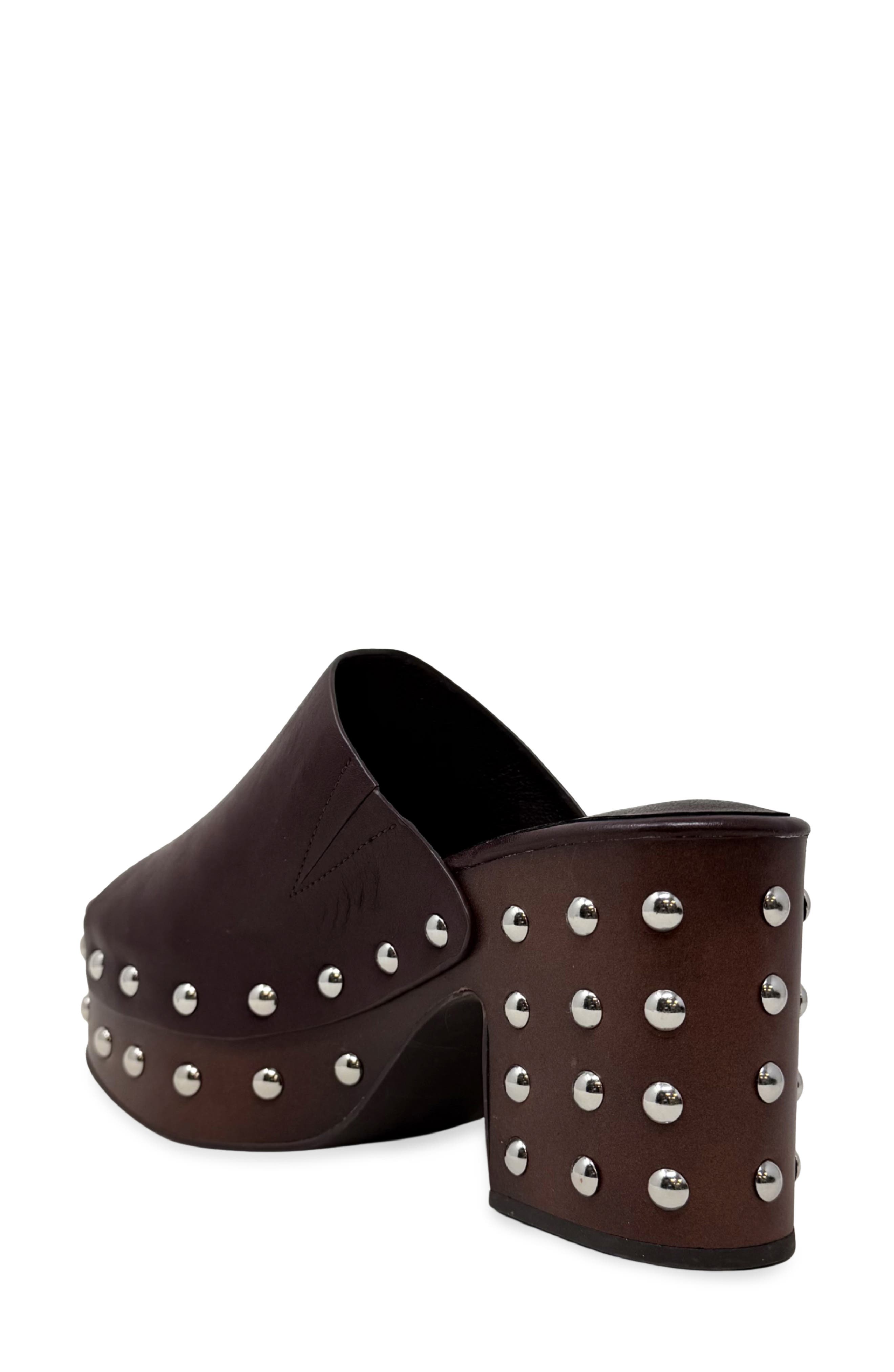 Holly Platform Slide Sandal, Alternate, color, BORDEAUX