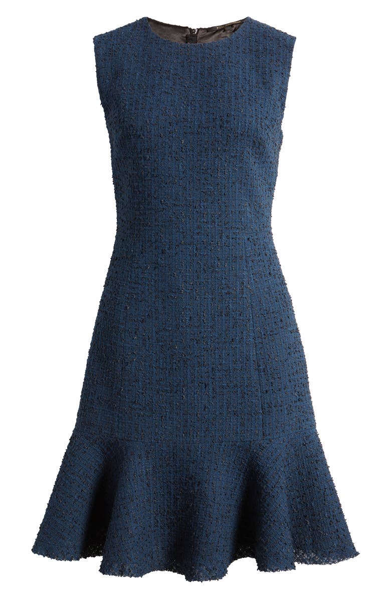 KOBI HALPERIN Maui Sleeveless Tweed Sheath Dress, Alternate, color, 
