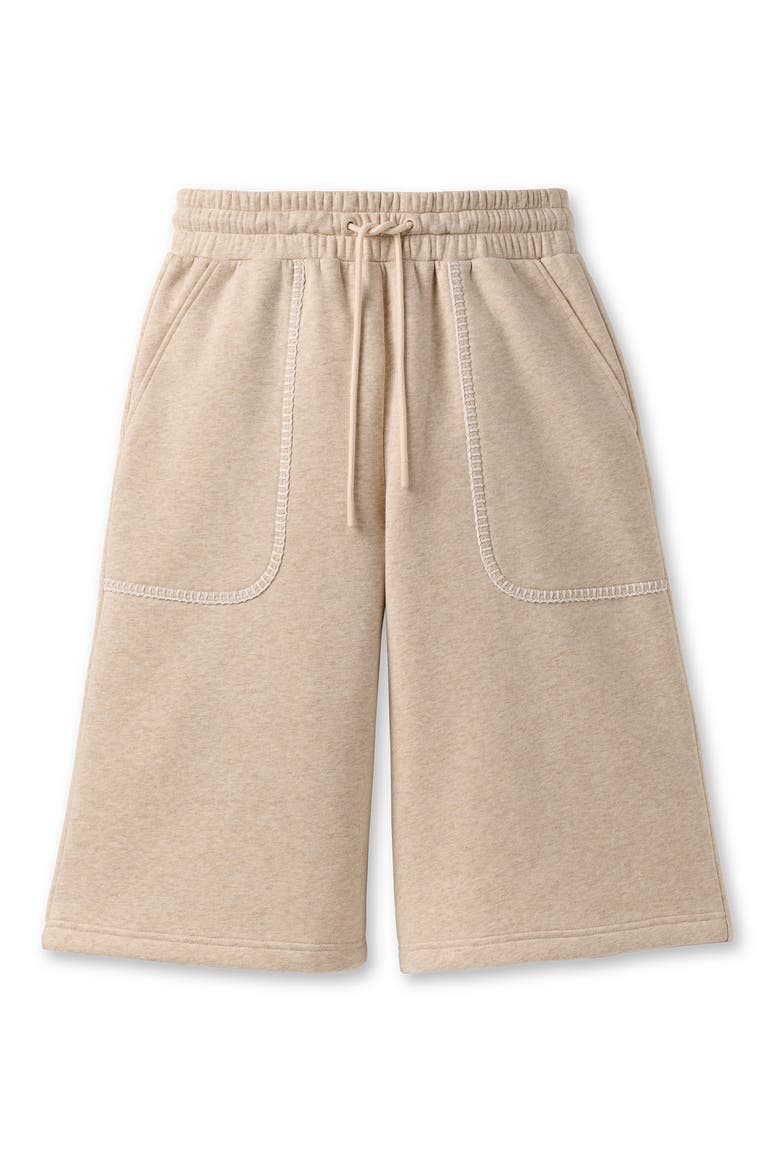 Classic Bermuda Shorts, Alternate, color, SAND HEATHER
