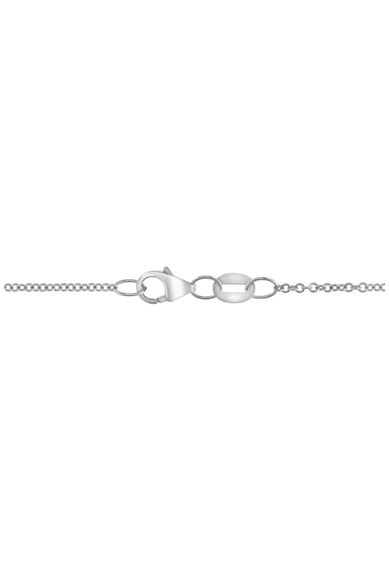 Hummingbird Sterling Silver Diamond Pendant Necklace, Alternate, color, SILVER