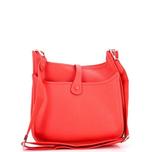 Pre-owned Hermes Hermes Evelyne Bag Gen Iii Clemence Gm