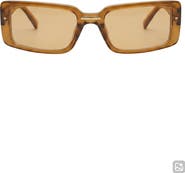 Fifth & Ninth Blaire 65mm Oversize Gradient Rectangular Sunglasses