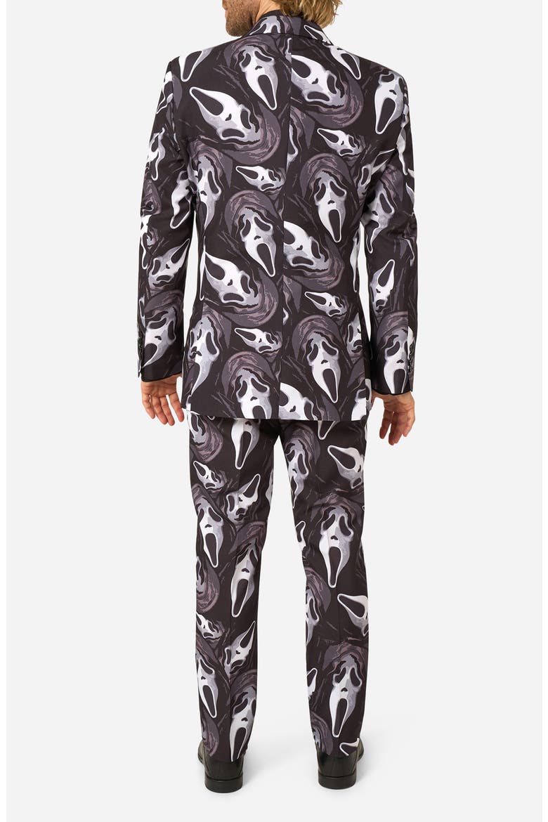 Ghost Face 2-Button Suit, Alternate, color, BLACK