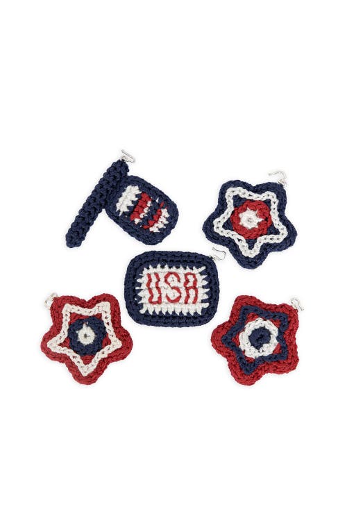The Sak Yarnicharmz 5 Pack Crochet Charms In Multi
