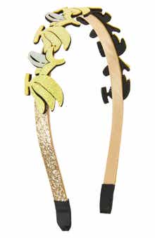 Kids' Banana Glitter Headband