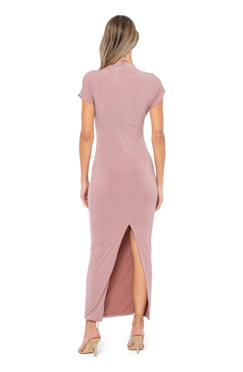 JBQ Reign Dress, Alternate, color, Desert Rose