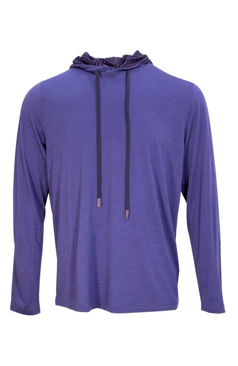 Hugo Extra Fine Merino Wool Lightweight Hoodie