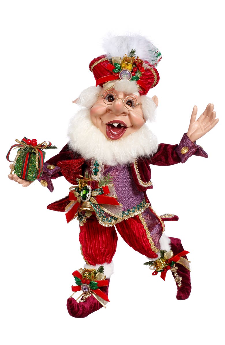 Mark Roberts Present Elf, Medium, Main, color, Red