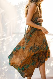 Sun Child Classic Silk Dress Maeve