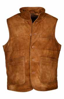 FLYNT Quilted Suede Vest
