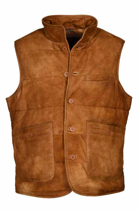 FLYNT Quilted Suede Vest