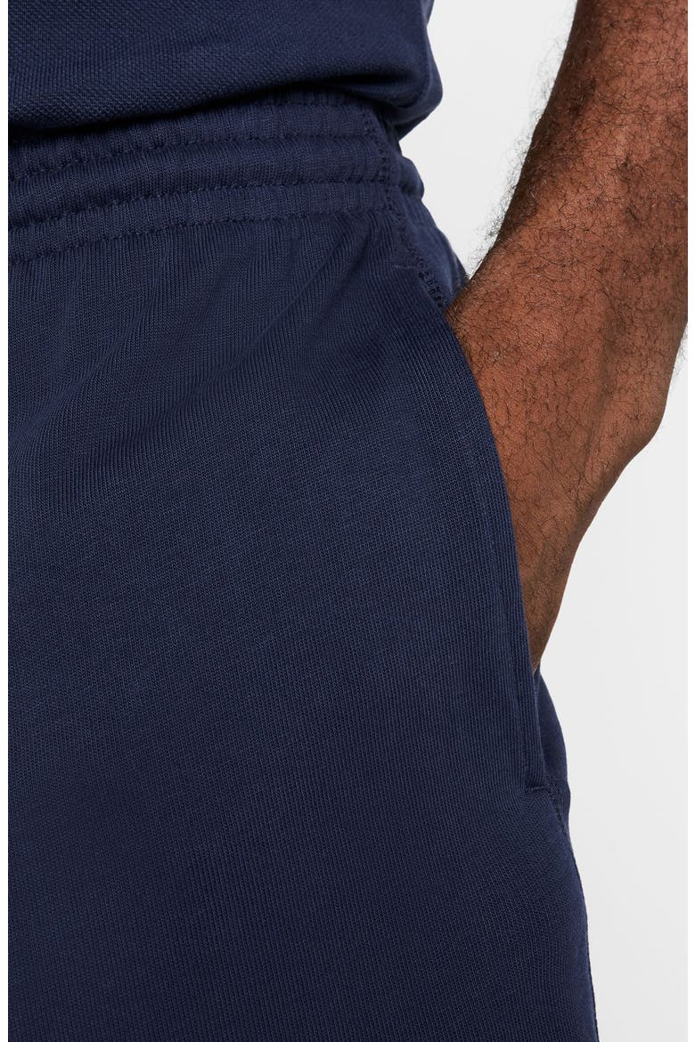 Club Knit Shorts, Alternate, color, OBSIDIAN/ WHITE