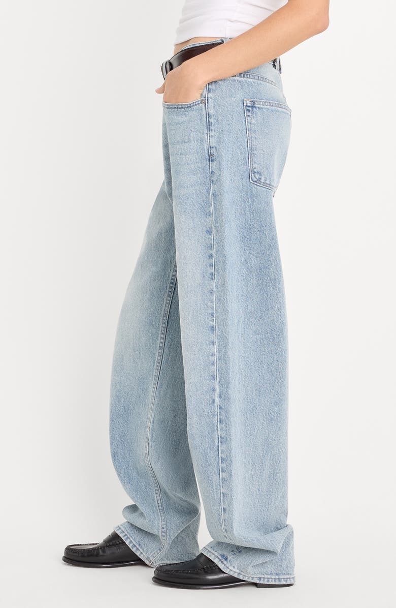Good American Good '90s Straight Leg Jeans, Alternate, color, Indigo1257