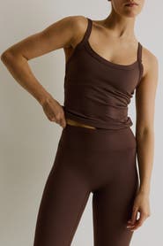 H&M Shelf Bra Sports Tank Top With Softmove