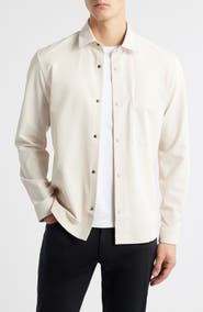 BOSS Leo Kent Relaxed Fit Button-Up Shirt