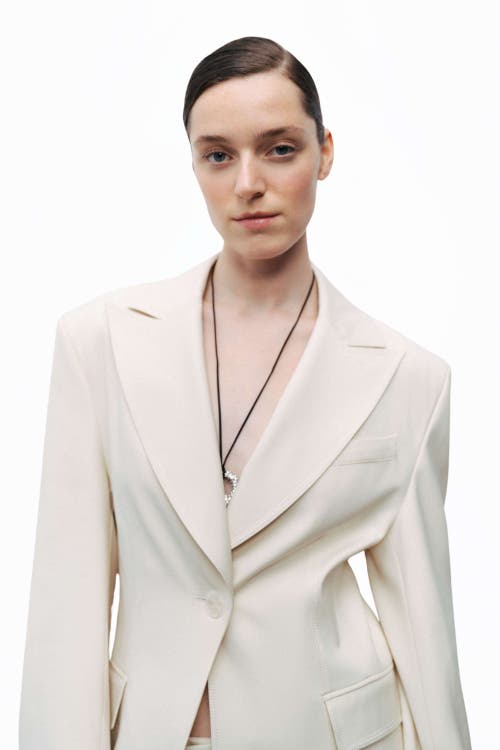 NOCTURNE NOCTURNE PADDED BLAZER JACKET
