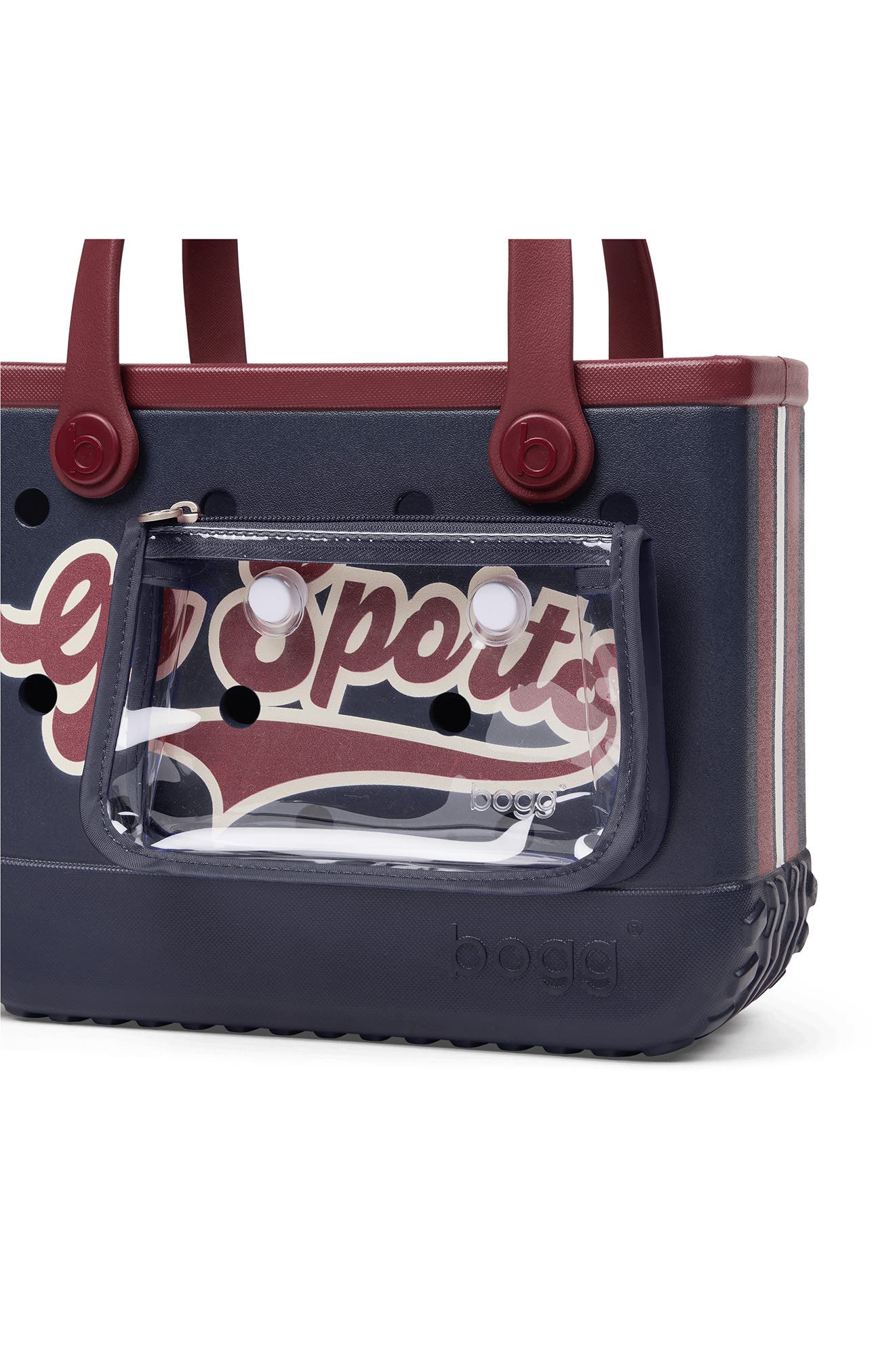 Bogg Bag Bitty Boggs Tote Bag, Alternate, color, Blue Streak