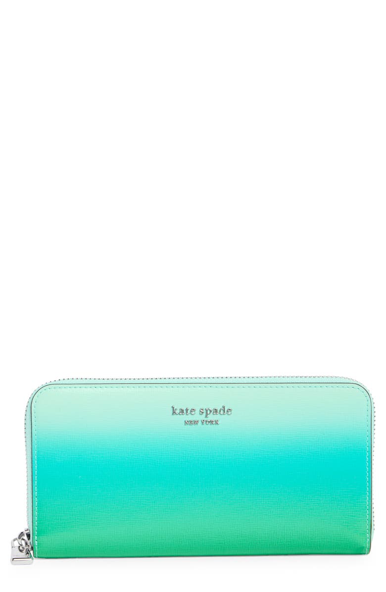 Kate Spade New York morgan ombré saffiano leather wallet, Main, color,