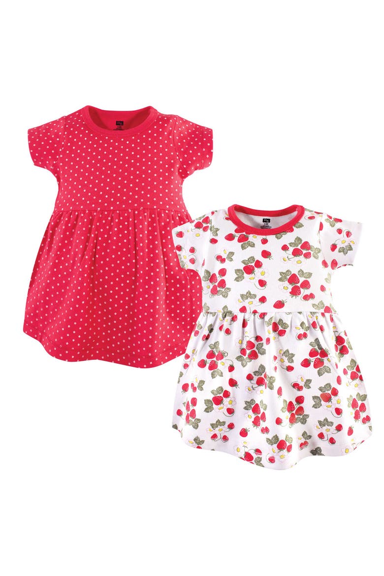 Stylish Baby Dress 2Pk, Main, color, Strawberries