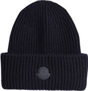Moncler Logo Cashmere Beanie