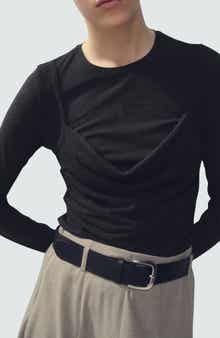 Combine Drape Top