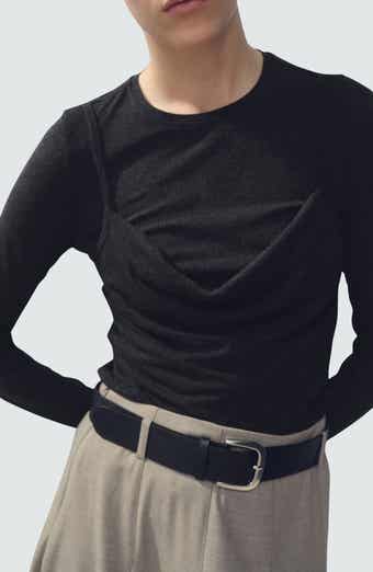 Combine Drape Top