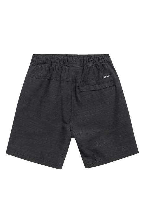 Rip Curl Kids' Board Walk Jackson Volley Swim Trunks In Gray