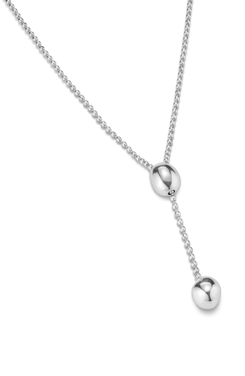 UNODE50 Drop Chain Necklace, Alternate, color, Silver