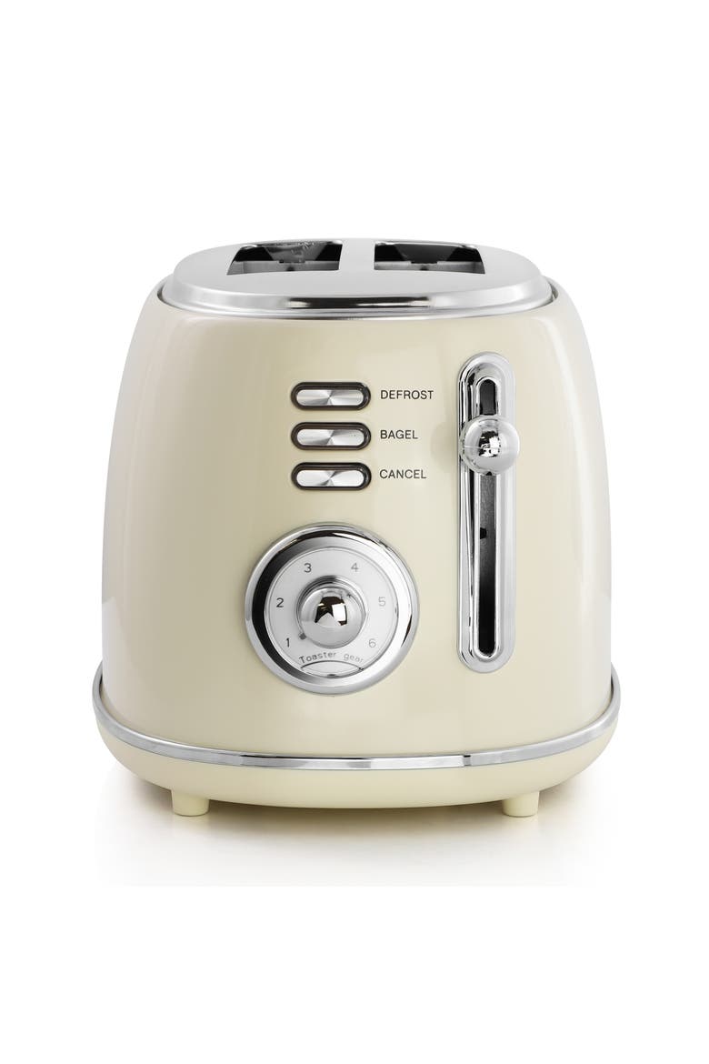1.8 Quart Electric Tea Kettle and 2 Slice Toaster Combo, Alternate, color, White