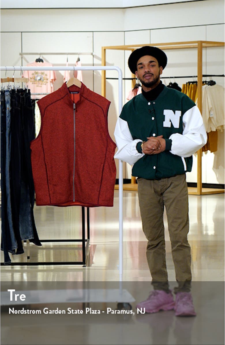 Mainsail Sweater Knit Full Zip Vest, sales video thumbnail