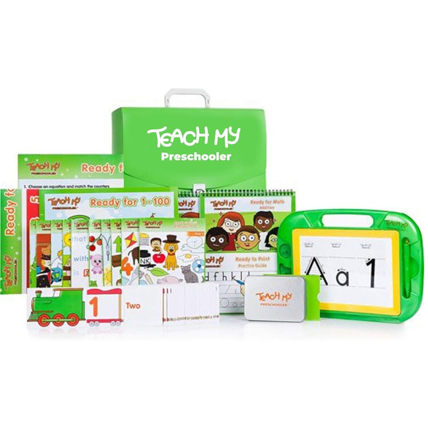 Teach My Learning Kit Preschooler, Reading & Writing, Guided Educational Aid in Multicolored 