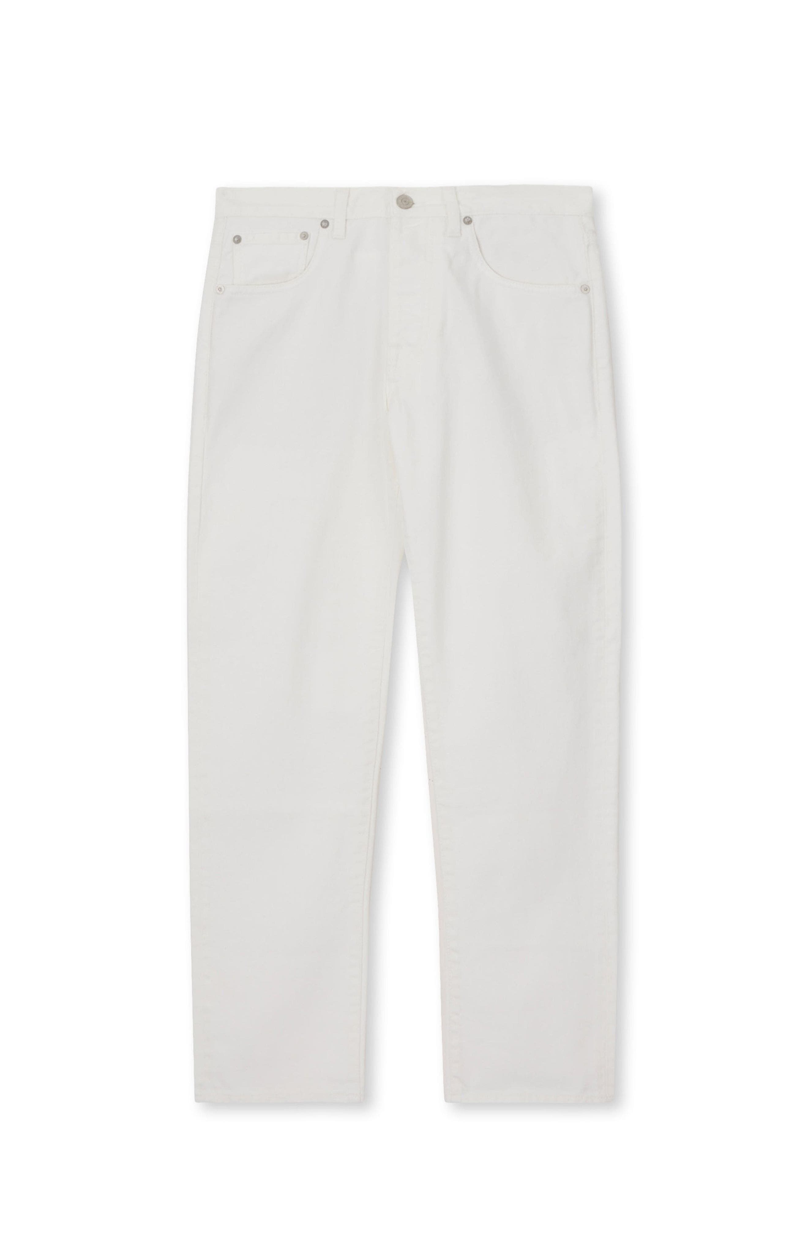 965 John Ecru 5-Pocket Denim Trousers