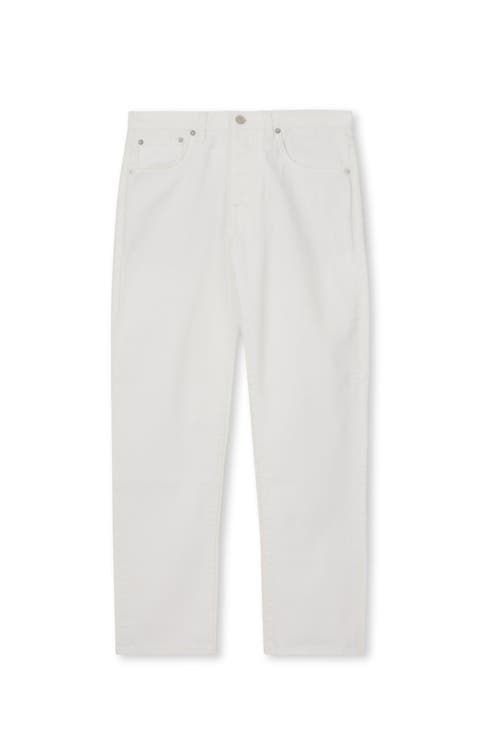 965 John Ecrù 5-Pocket Denim Trousers