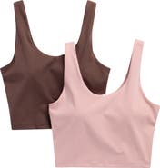 YOGALICIOUS Lux Everyday Cloud Support Tank Set
