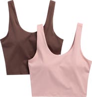 YOGALICIOUS Lux Everyday Cloud Support Tank Set